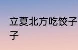 立夏北方吃饺子吗 立夏北方吃不吃饺子