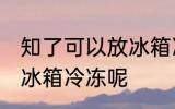 知了可以放冰箱冷冻吗 知了能不能放冰箱冷冻呢