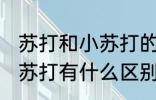苏打和小苏打的区别是什么 苏打和小苏打有什么区别