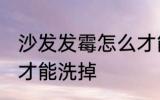 沙发发霉怎么才能洗掉 沙发发霉如何才能洗掉