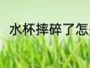 水杯摔碎了怎么办 水杯摔碎了咋办