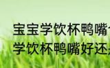 宝宝学饮杯鸭嘴合适还是吸管杯 宝宝学饮杯鸭嘴好还是吸管杯好
