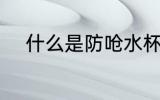 什么是防呛水杯 防呛水杯的解释